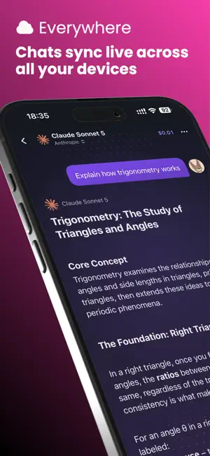 Oriveo: Multi-Model AI Chat screenshot 2