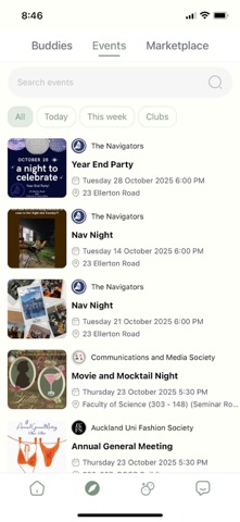 MyUniClub Screenshot 3 of 3