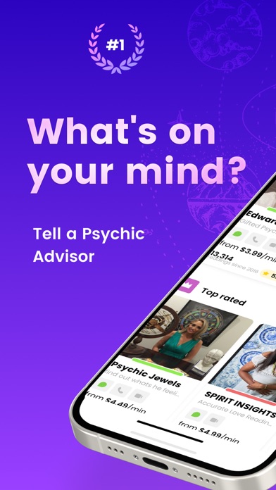 Purple Garden Psychic Reading Screenshot
