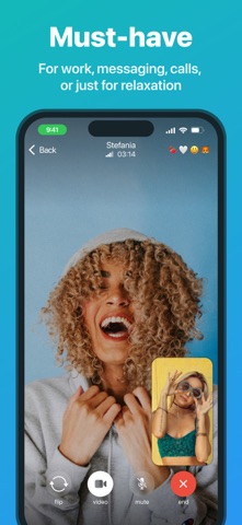 iMe: Telegram AI Messenger iPhone screenshot
