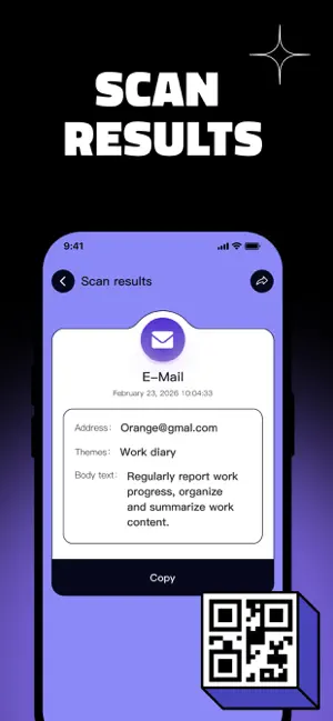 QRCode Scanner · CodeGenerator iPhone screenshot 3
