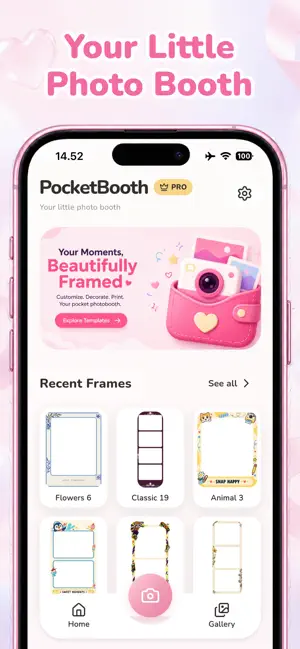 PocketBooth: Mini Photobooth screenshot 1