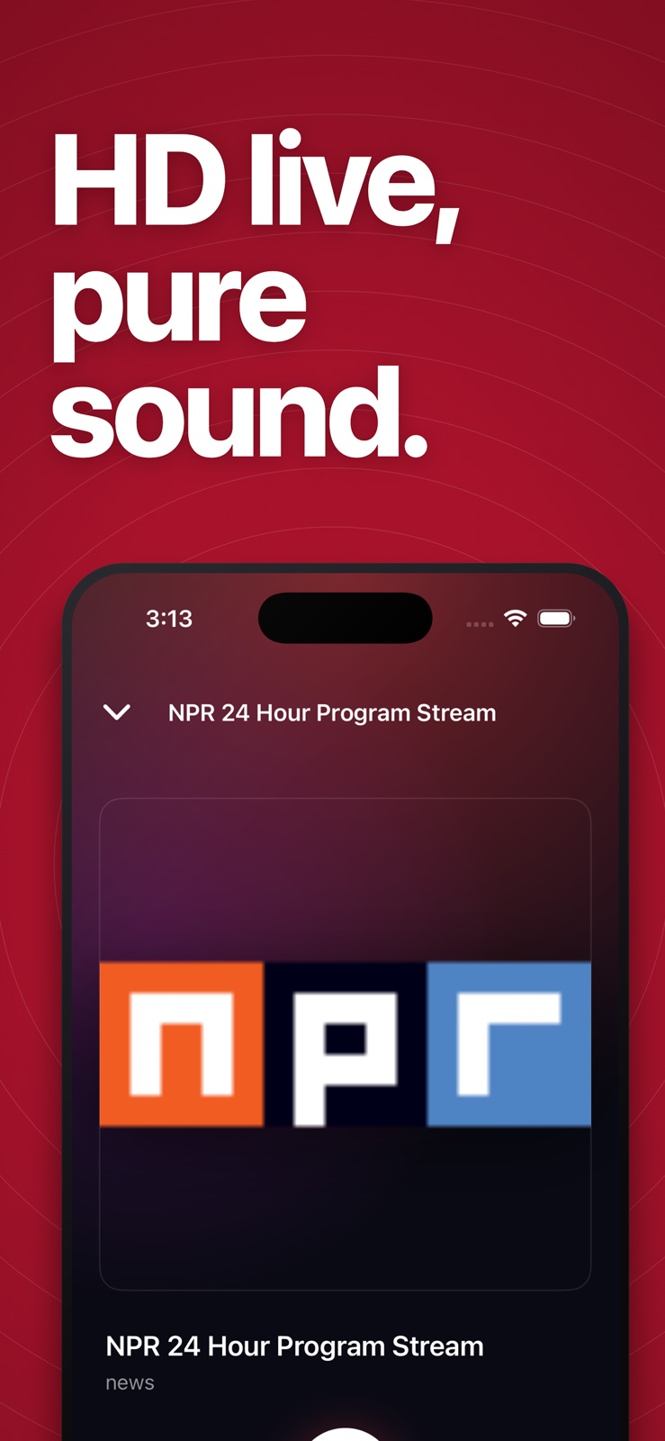 Radio App - FM & AM Stations iphone screenshot 3
