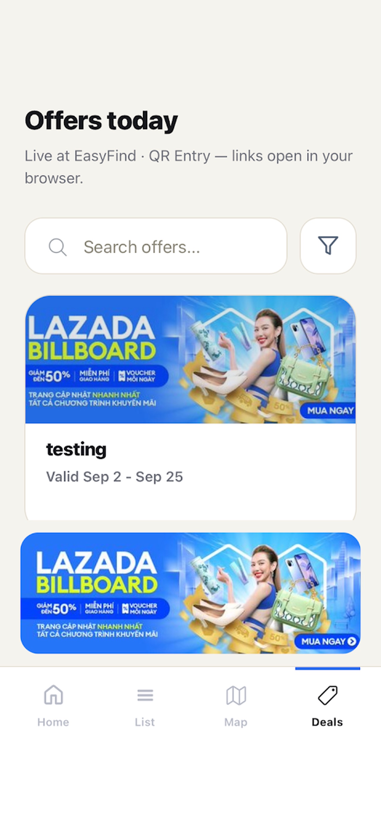 Screenshot 4 of EasyFind Customer