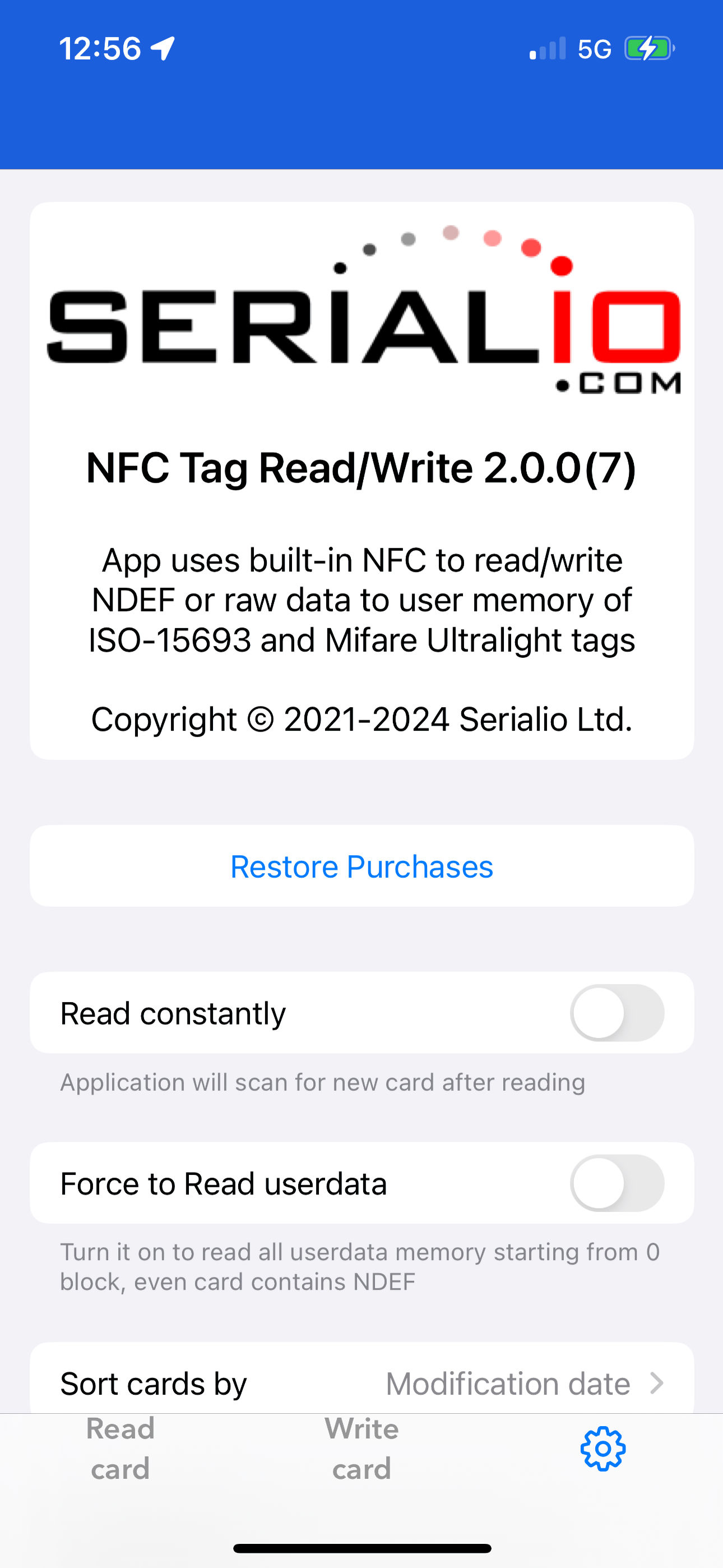 NFC Read Write