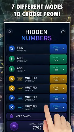 Hidden Numbers: Math Game PRO screenshot 3