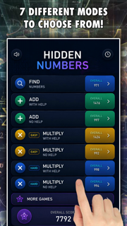 Hidden Numbers: Math Game PRO screenshot 3