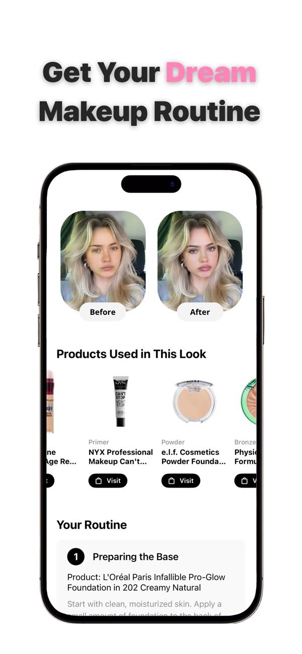 Glamify AI - Makeup & Beauty screenshot 4
