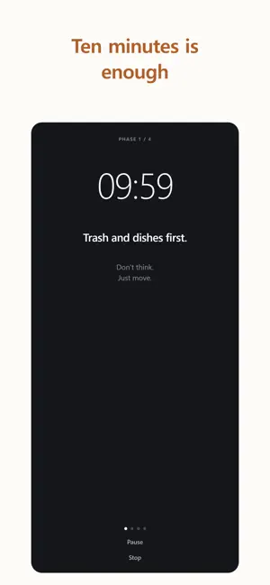 RESET: 10-Min Cleaning Timer screenshot 1