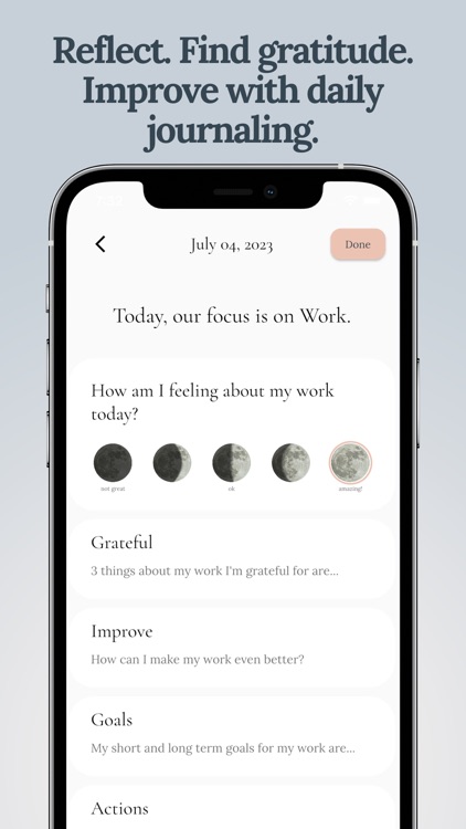 Luna Focus: Reflect & Grow