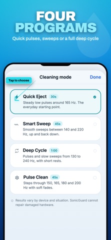 SonicGuard Water Eject & Clean Screenshot 2 of 6