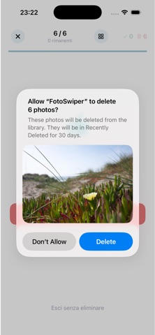 FotoSwiper - Pulisci le Foto screenshot