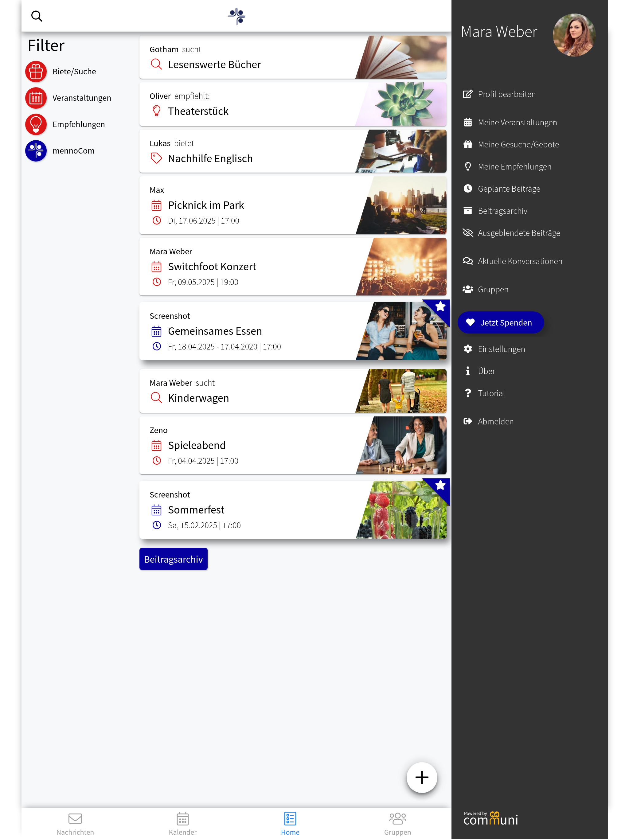 mennoCom screenshot 4