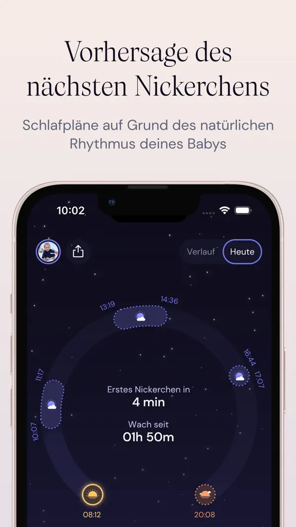 Napper: Schlafplan & Geräusche Screenshot 1