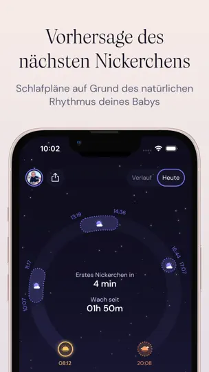 Screenshot von Napper: Schlafplan & Geräusche auf dem iPhone 1