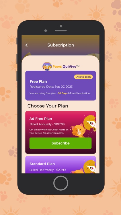 Safety Check Ins, Paws QuiVive screenshot-7