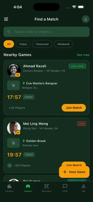 SnookerKing.com screenshot 3