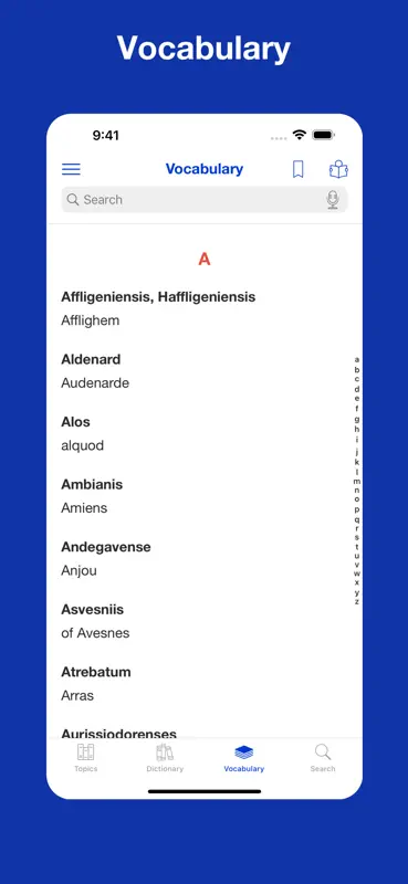 Latin phrases and vocabulary screenshot 8 of 10