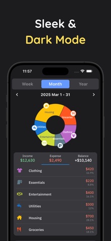 PockeLog - Pocket Money Book screenshot