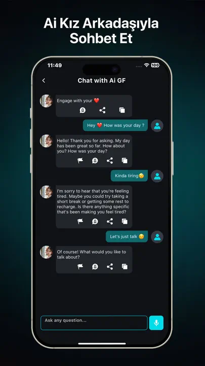 Akıllı Sohbet Bot & AI Asistan iPhone Ekran Görüntüsü 6