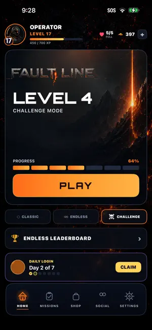 Fault Line screenshot 1
