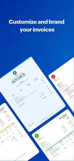 Zoho Invoice Maker Appのスクリーンショット（4/9）