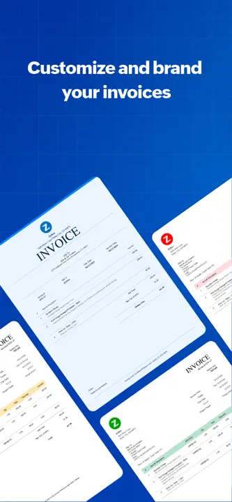 Zoho Invoice Maker App: Screenshot 4 von 9
