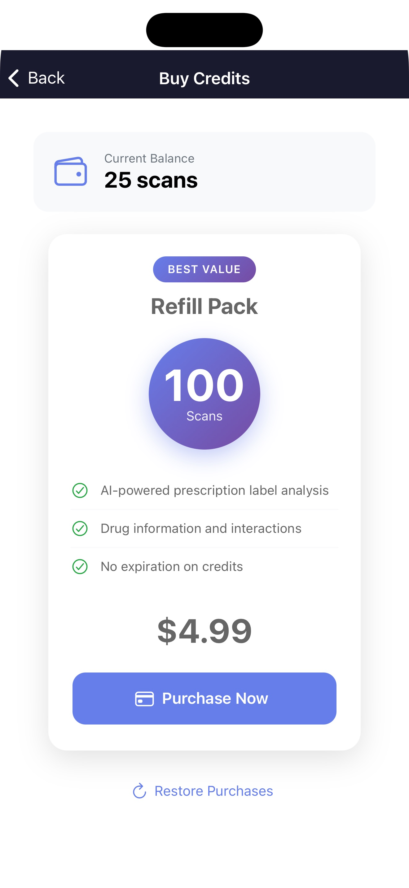 Rx Label Scanner