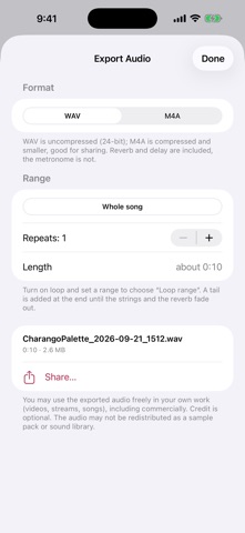 CharangoPalette screenshot 8