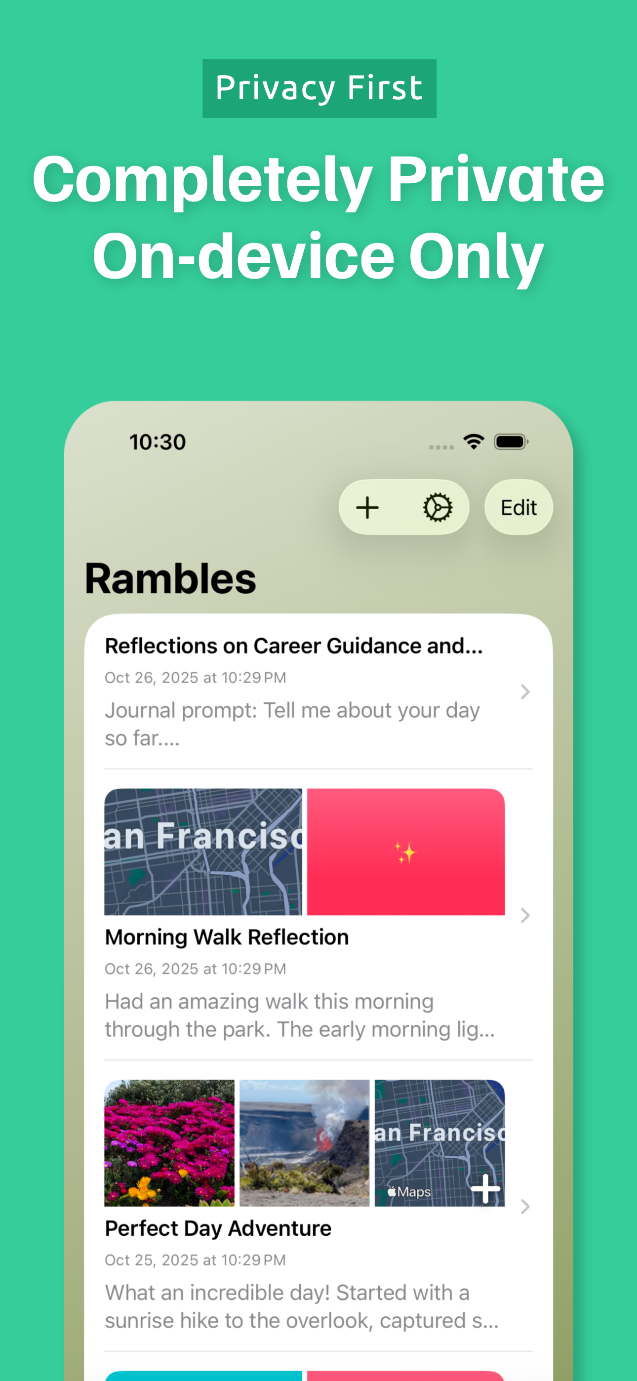 Rambler: Voice Journal & Diary