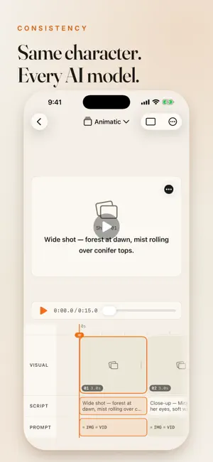 Sceneable: AI Short Films screenshot 1