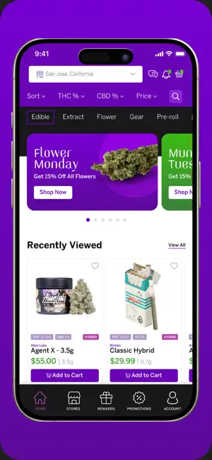 Purple Lotus Cannabis screenshot 2