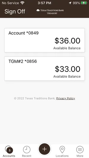 Texas Traditions Treasury screenshot 1