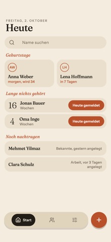 Namewise: Namen & Geburtstage screenshot 1