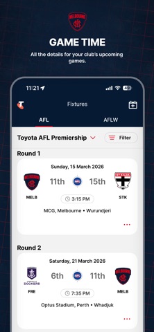 Melbourne Official App screenshot