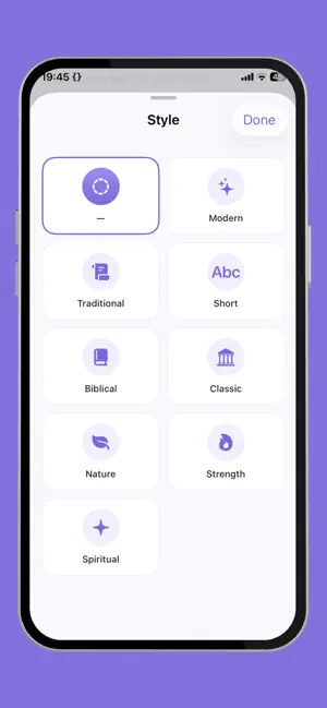 Baby Names & Meanings: AI screenshot 2