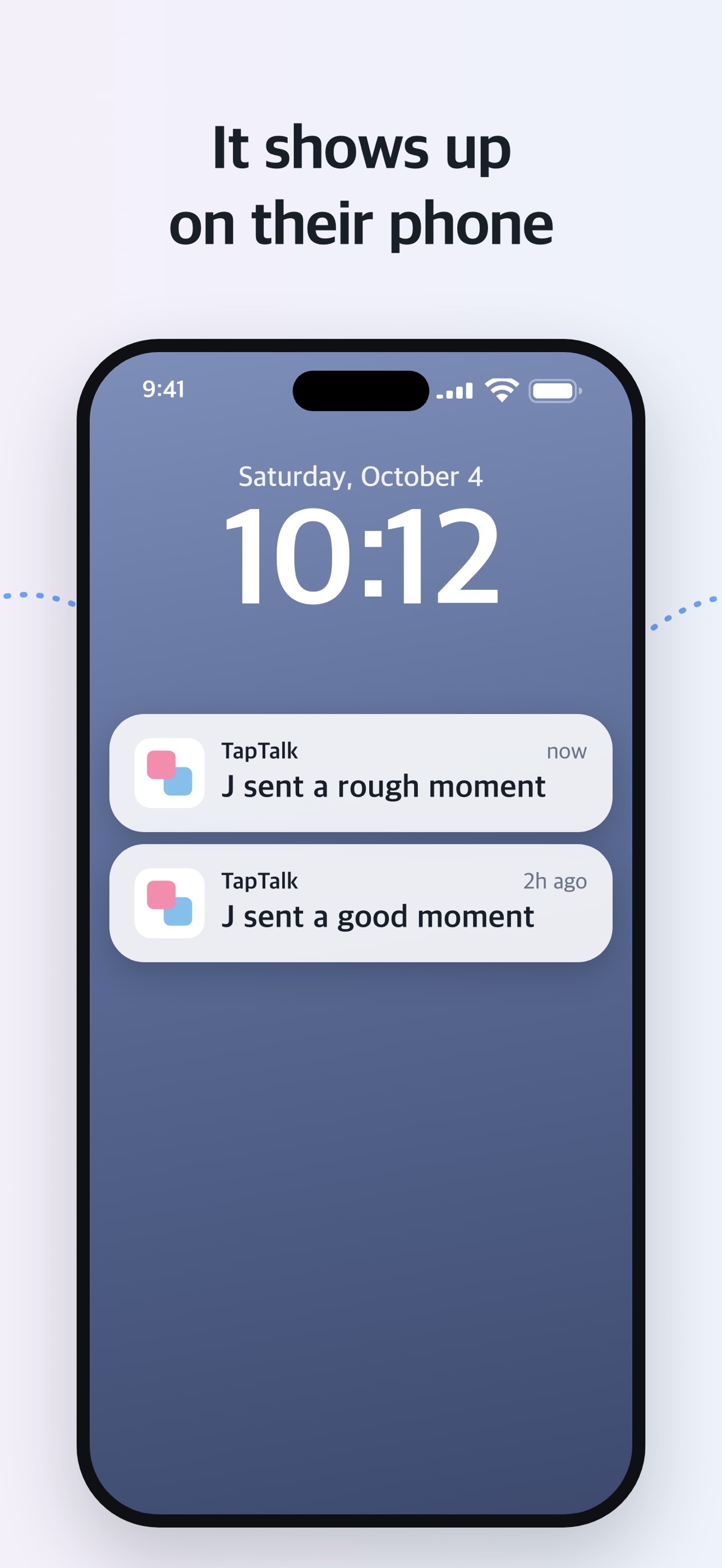 Screenshot 3 of TapTalk: Couple Mood Widget