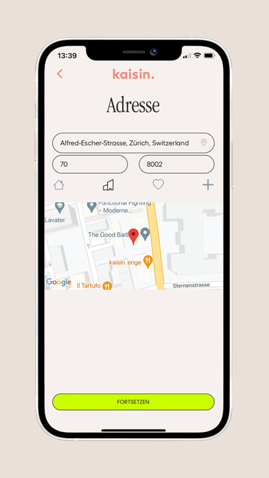 kaisin. Screenshot