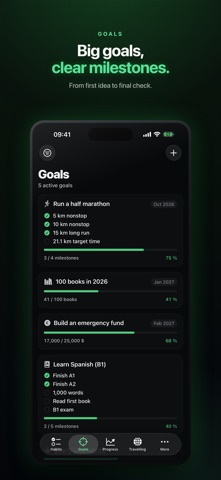 Peak Life: Habits & Goals iPhone screenshot