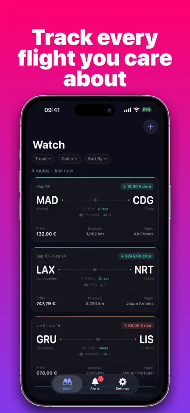 FareHawk screenshot 1