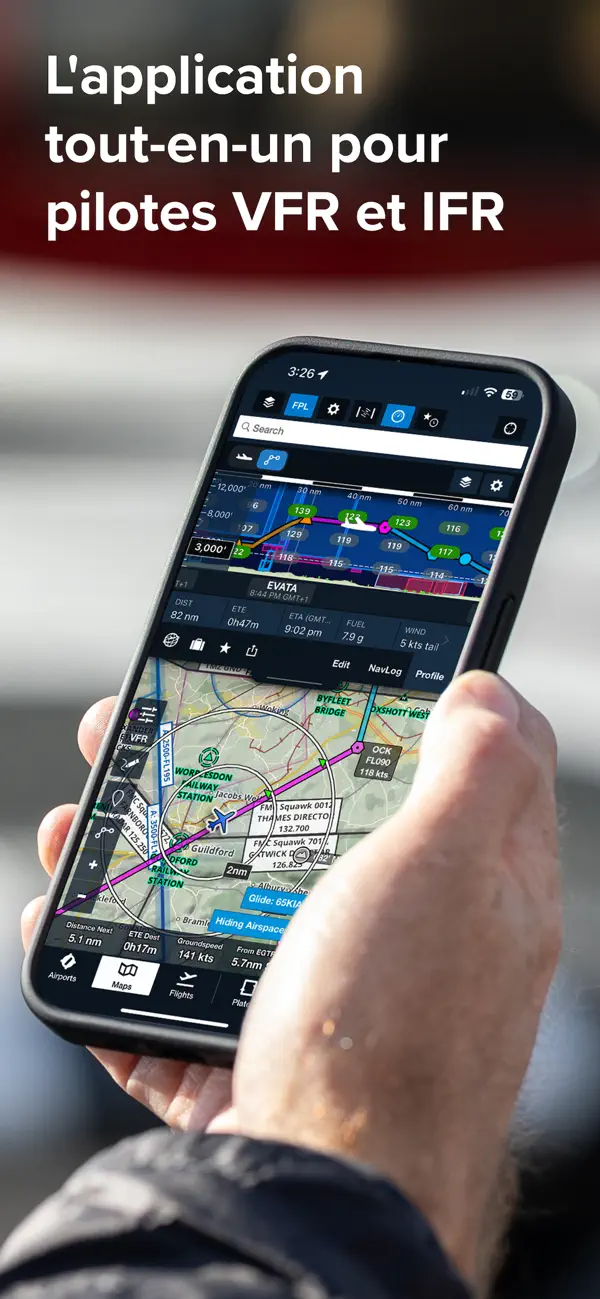 Screenshot #1 pour ForeFlight Mobile EFB