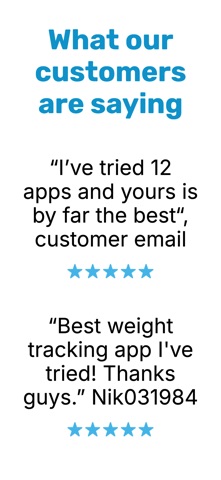 Body Measurements Tracker App iPhone screenshot