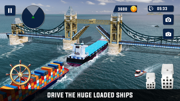 Cargo Ship Sea Port Transport