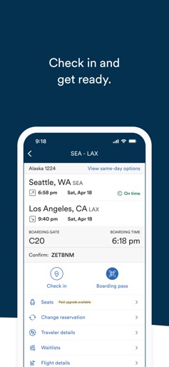 Alaska Airlines screenshot 5
