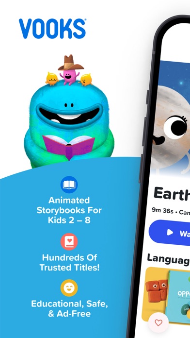 Screenshot #1 pour Vooks: Read-alouds for kids