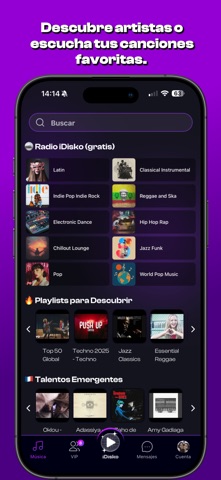 iDisko iPhone screenshot 3