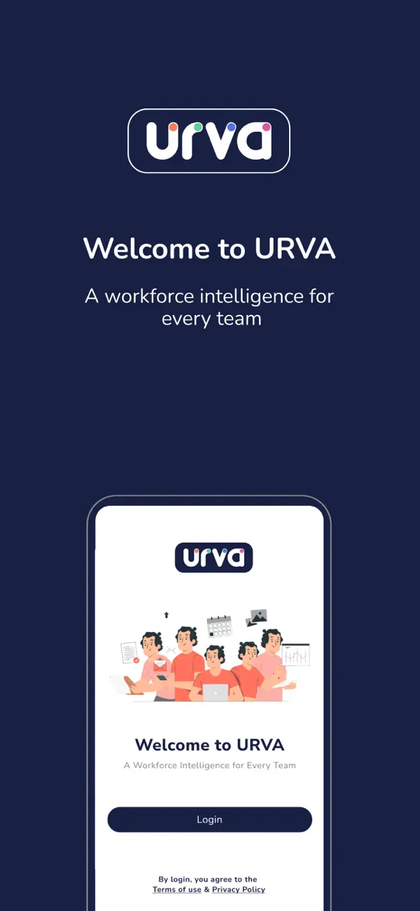 Screenshot #2 pour URVA: Location, Tasks & Chat