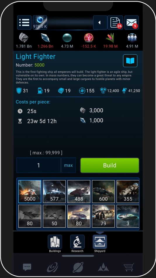 #10. OGame (iOS) Bởi: Gameforge 4D GmbH