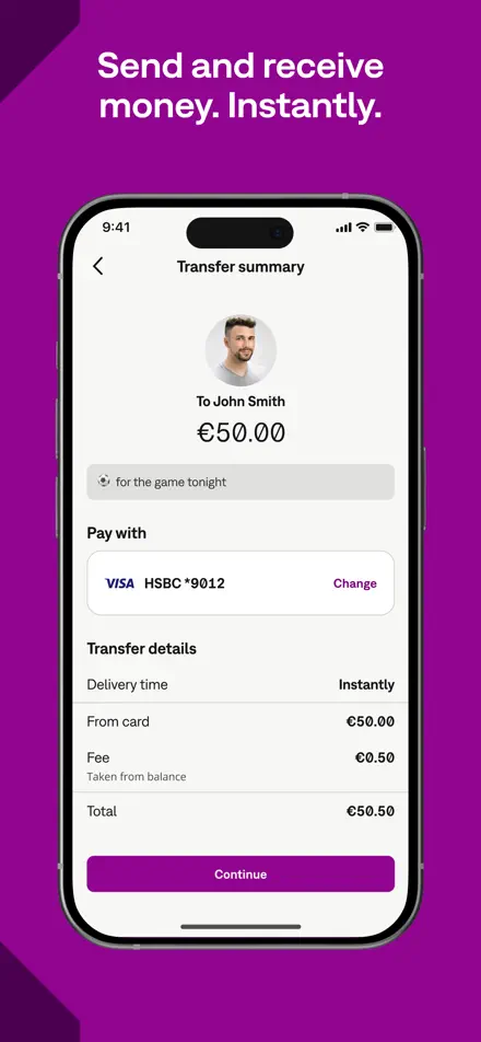 Skrill app screenshot 3