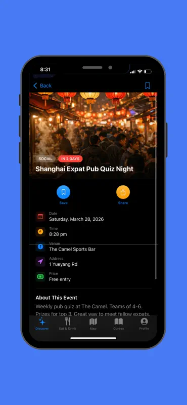 Shanghai Expat Guide screenshot 9 of 9